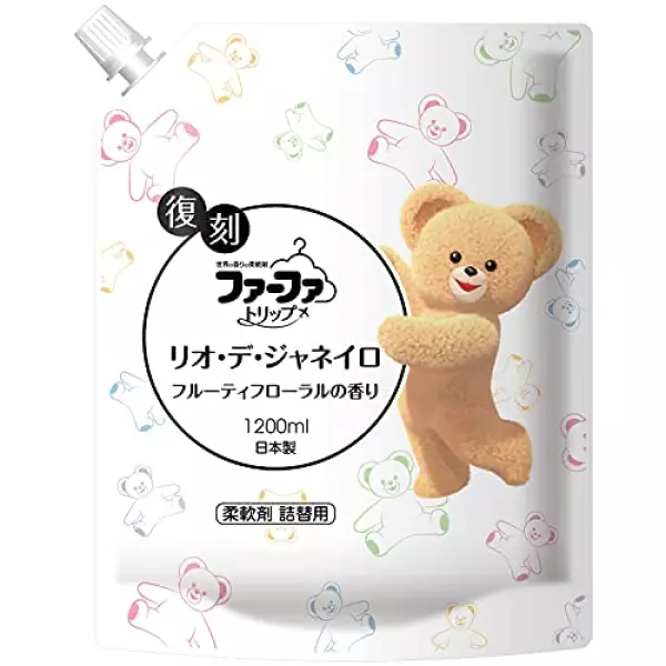 復刻ファーファトリップ柔軟剤 リオ・デ・ジャネイロ 大容量 1200ml フルーティフローラルの香り