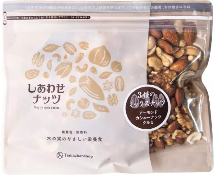 タマチャンショップ みっつのしあわせミックスナッツ (300)