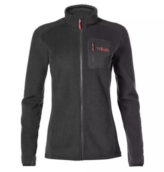 RAB WOMENS ALPHA FLASH JACKET BELUGA/BELUGA (UK10)