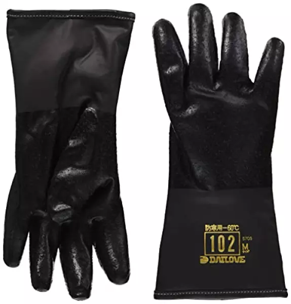 DAILOVE(ダイローブ) 防寒用手袋ダイローブ102BK(M) D102BK-M 防寒手袋