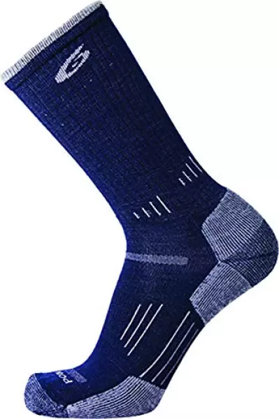 POINT6(ポイント6) ハイキングエッセンシャルライトクルー P62531 Dark Navy L