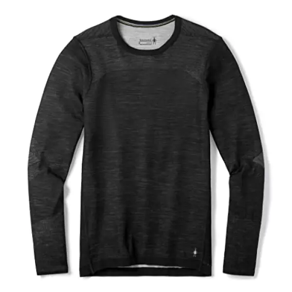 smartwool(スマートウール) M's イントラニットメリノ200クルー SW61400 ブラック/ホワイト M