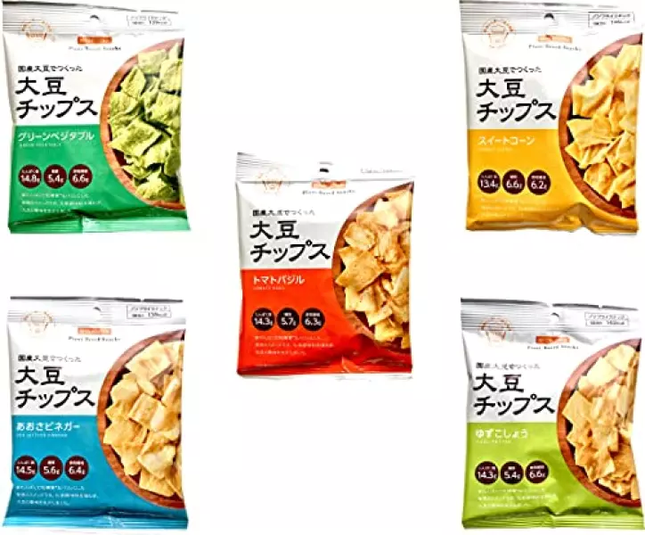 【5種アソート】 ビオクラ 大豆チップス 35g 各種2袋ずつ×5種 計10袋