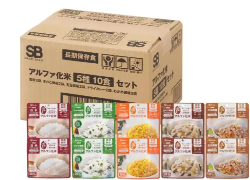 アイリスオーヤマ アルファ米 14食セット 非常食 長期保存 5年保存 (製造から) 7種×2食 スプーン付き 14食(4日分)