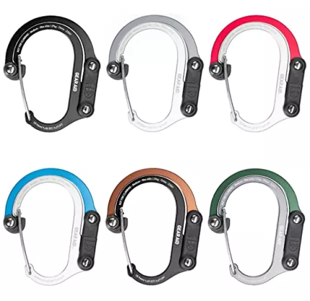 国内正規品 HERO CLIP ヒーロークリップ 多機能 カラビナ 型 フック バックハンガー 静止荷重27kg (Mint Teal)