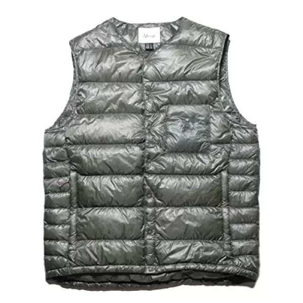 ナンガ NANGA INNER DOWN VEST インナーダウンベスト メンズ 秋 冬 ダウン アウター ブラック カーキ ブラウン ベージュ ネイビー ベスト 防寒 保温