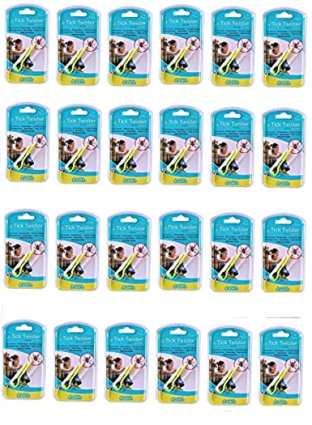 【正規品】H3D O'TOM Tick Twister ティックツイスター オリジナル ダニ取り マダニ取り 大小2本組セット (24個)