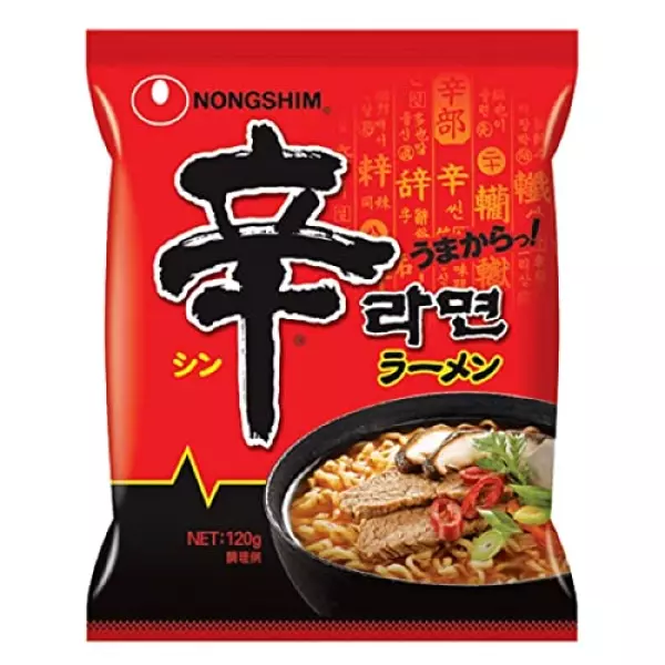 韓国 ラーメン 人気 NO.1! 【農心 辛ラーメン 120g マルチパック 5個入】★ 韓国食品 ★ 即席麺 韓国ラーメン 韓国食品