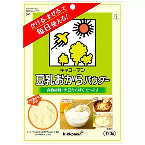キッコーマン 豆乳おからパウダー 120g ×10袋