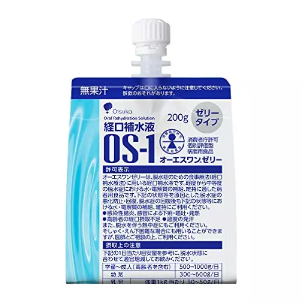 OS-1(オーエスワン) 大塚製薬工場 経口補水液 オーエスワンゼリーパウチ 200gx6袋