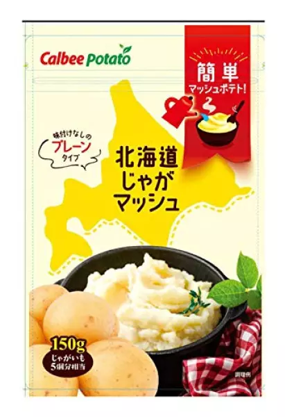 カルビーポテト 北海道じゃがマッシュプレーン 150g ×5袋
