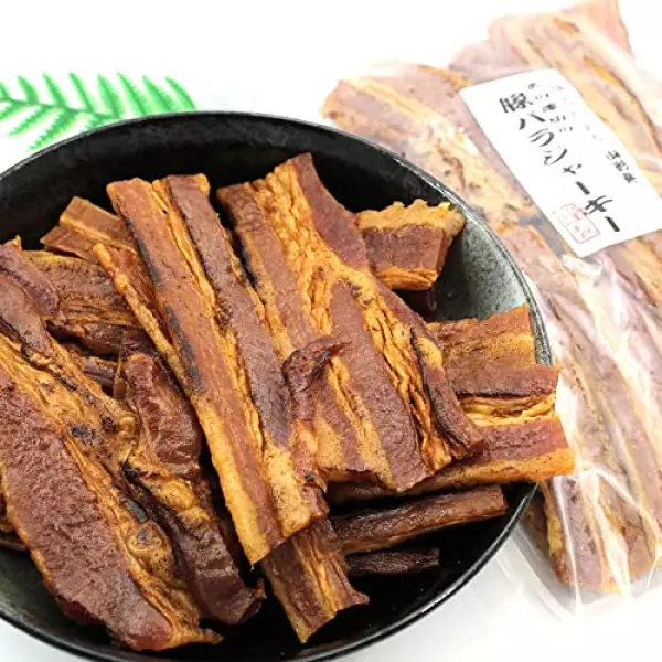 豚バラジャーキー 炙り 本格おつまみ お徳用 300g 豚バラ珍味 大きさ不揃い 訳あり 焼き肉 ジャーキー 業務用 おつまみ