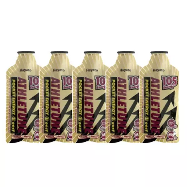 【ATHLETUNE(アスリチューン)】ポケットエナジー運動中「ブースト」コーヒー+チェリー味(47g×5個) 【補給食説明書付】