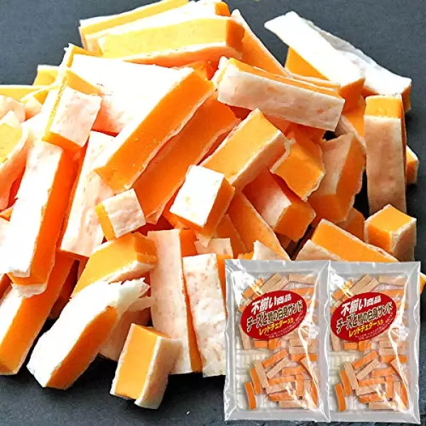 不ぞろい 訳あり チーズと鱈 おつまみ レッドチェダー入り 100g 2袋セット つまみ 珍味 おつまみ