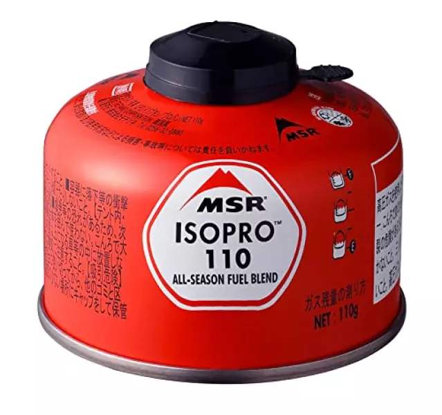 MSR アウトドア ガス缶 イソプロ 110 レッド 登山 【日本正規品】 36927