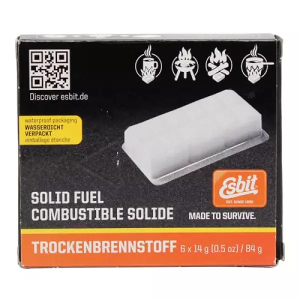 Esbit(エスビット) 固形燃料ミリタリー(14g×6個入) ES11220000