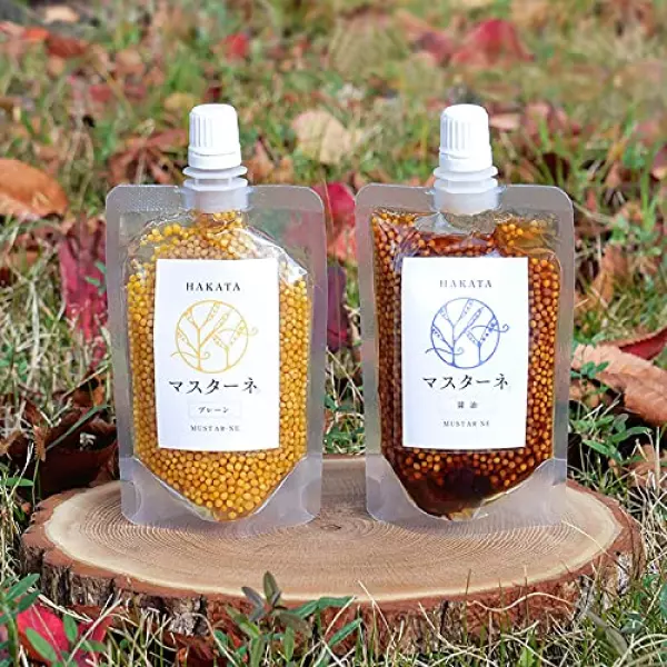 マスターネ 2個セット プレーン しょう油 マスタードシード ドレッシング 粒マスタード