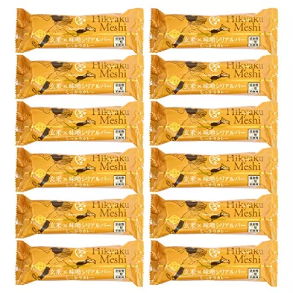 ジャパンエナジーフード 玄米×味噌 シリアルバー しっかりカレー 12個 23g×12 神奈川 ポスト投函便配送