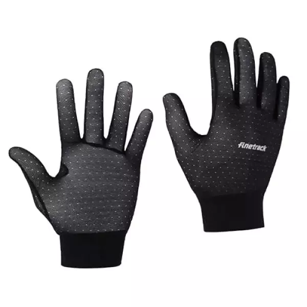 finetrack FAU0211 Unisex ドライレイヤーインナーグローブ XS BLCK