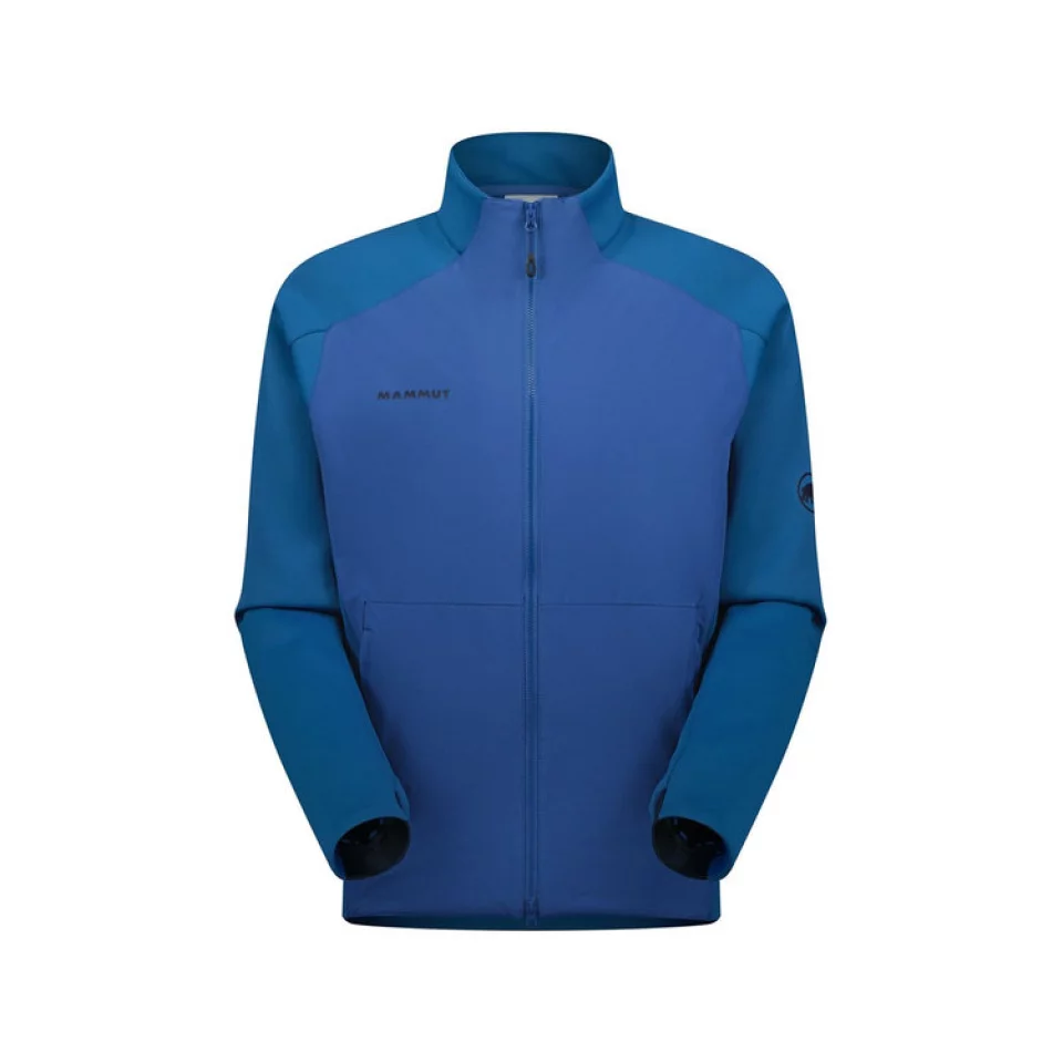 クライム ハイブリッド ミドルレイヤー ジャケット アジアンフィット deep ice