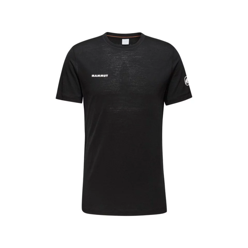 ツリー ウール ファーストレイヤー Tシャツ black