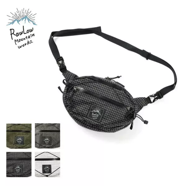 【楽天市場】【GW限定クーポン対象】ロウロウマウンテンワークス ナッツパックスペクトラ200D X-GRIDSTOP RawLow Mountain Works Nuts Pack Spectra ウエストバッグ ポーチ ボディバッグ コンパクト 登山 トラベル 旅行 おしゃれ キャンプ アウトドア:OutdoorStyle サンデーマウンテン