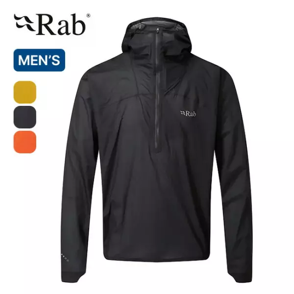 【楽天市場】ラブ ファントムプルオン Rab Phantom Pull-On メンズ QWF-81 レインウェア アウター トップス ウィンドシェル 防水 軽量 コンパクト 登山 ULハイキング トレラン ランニング キャンプ アウトドア 【正規品】:OutdoorStyle サンデーマウンテン