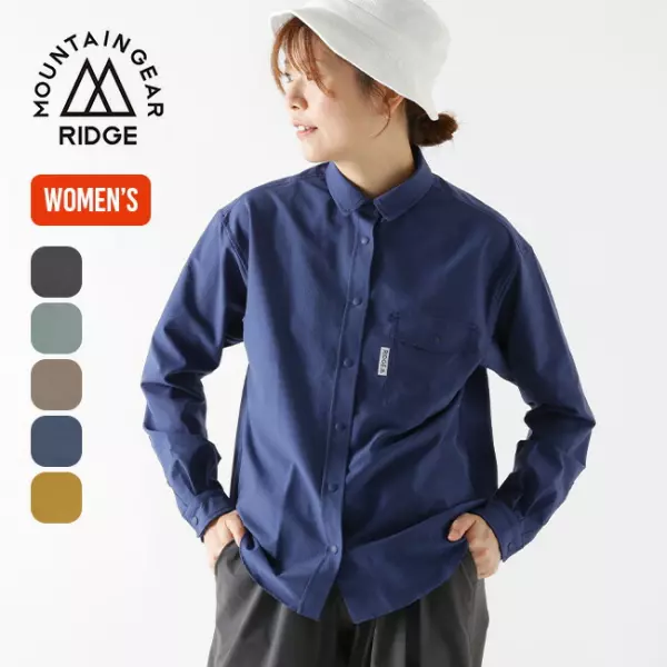 【楽天市場】リッジマウンテンギア ベーシックロングスリーブシャツ【ウィメンズ】 RIDGE MOUNTAIN GEAR レディース 長袖 ロングスリーブ ロンT カットソー トップス おしゃれ キャンプ アウトドア:OutdoorStyle サンデーマウンテン