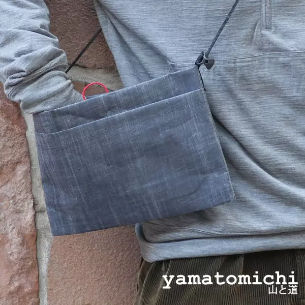 【楽天市場】100%本物保証 新品 山と道 Yamatomichi Sacoche サコッシュ X-PAC BLACK HEATHER 黒グレー ブラックヘザー 新作:FRESH STORE