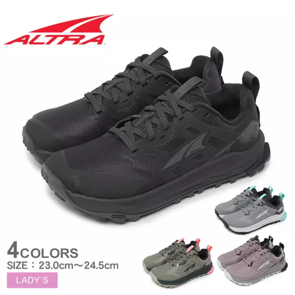 【楽天市場】アルトラ ALTRA ローンピーク 9 LONE PEAK 9 トレイルランニングシューズ トレラン レディース 女性用 ブラック 黒 グレー 23cm 23.5cm 24cm 24.5cm AL0A85PR:Z-SPORTS
