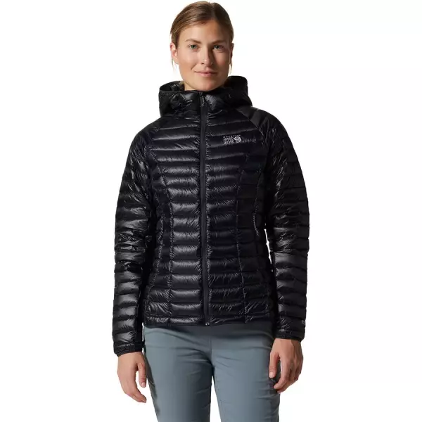 (取寄) マウンテンハードウェア レディース ゴースト ウィスパラー UL ダウン ジャケット - ウィメンズ Mountain Hardwear women Ghost Whisperer UL Down Jacket - Women's Black