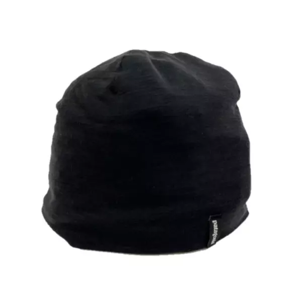【 即納 】 パタゴニア オーバールック メリノウール ライナー ビーニー ( Black ) | PATAGONIA Overlook Merino Wool Liner Beanie