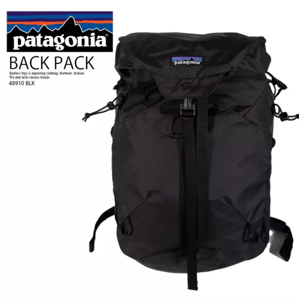 patagonia (パタゴニア) ALTVIA PACK 28L-S (アルトヴィア パック 28L-S) ユニセックス バックパック デイパック リュックサック 旅行 アウトドア キャンプ ハイキング トレイル カジュアル タウンユース デイリーユース 普段使い 通勤 通学 BLACK (ブラック) 48910 BLK dpd