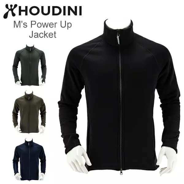 \まとめ買いで最大10%OFF/ フーディニ Houdini フリース パワーアップジャケット M's Power Up Jacket 225974 フリースジャケット 暖かい メンズ 着心地