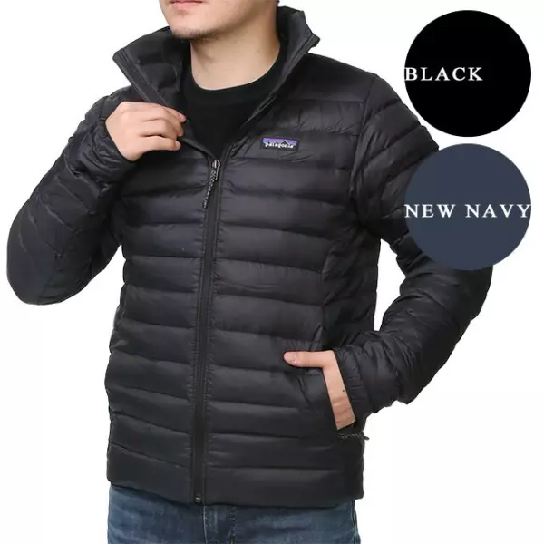 【クーポン5%OFF】パタゴニア/PATAGONIA "MEN'S DOWN SWEATER・メンズ・ダウン・セーター"ライトダウンジャケット(ブラック) 84675 BLK・NEWA/REGULAR FIT