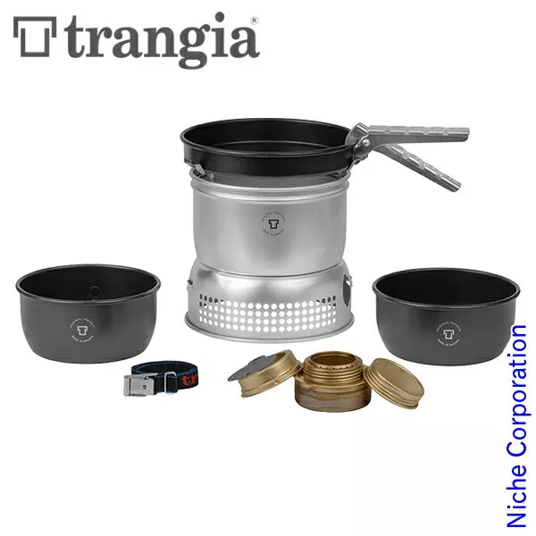【8/10・15は!枚数限定 最大1,000円OFFクーポン】TRANGIA ストームクッカーS・ノンスティック TR-27-5UL アルミ製 クッカーセット ソロキャンプ BBQ おうちキャンプ トランギア