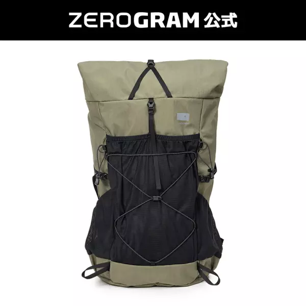 【公式】Yaki Backpack 30 (30L) Olive ロールトップ型バックパック30L / 登山からタウンユースまでタフに使える