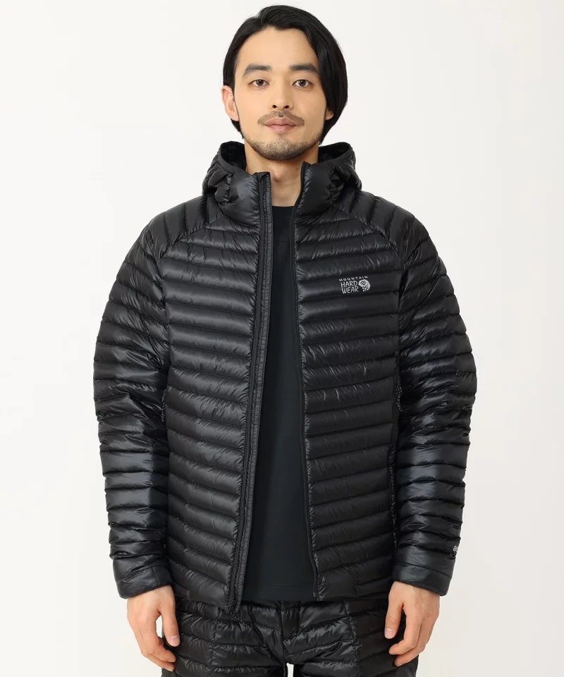 マウンテンハードウェア ゴーストウィスパラーフーディ Black L