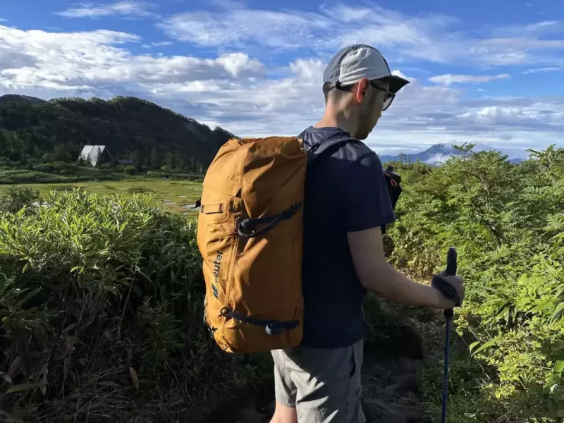 シンプルかつ軽量で防水生地を使用したザック『ドイターデュラセント44+10』