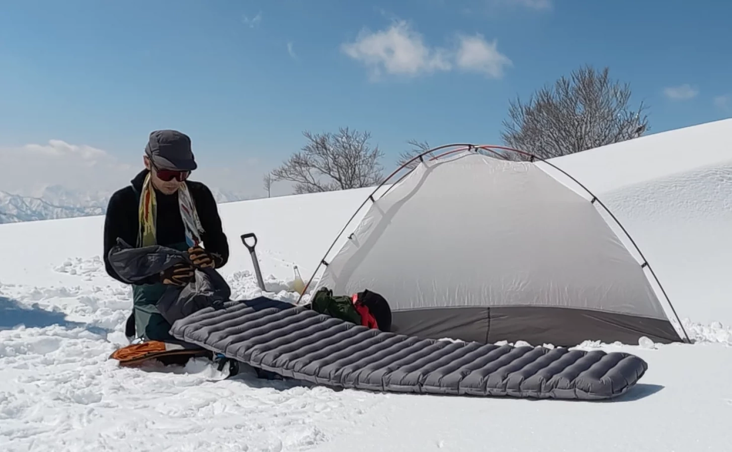 【レビュー】Rabウルトラスフィア5:冬期登山・雪中キャンプで実力を検証した軽量エアマット