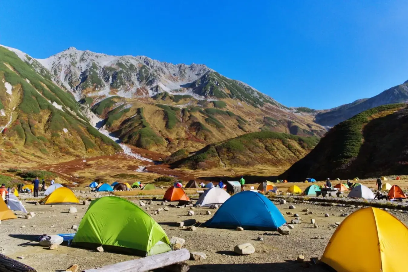 【初めてのテント泊登山】おすすめのテント場と山12選!初心者向けポイントの解説も