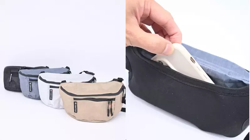 山旅ダイニーマ製ULサコッシュ:スタンダードサイズとLサイズを比較紹介|サコッシュ・ウェストポーチ|アクセサリー|山のモノ|登山・トレラン・山スキーマガジン「山旅旅」