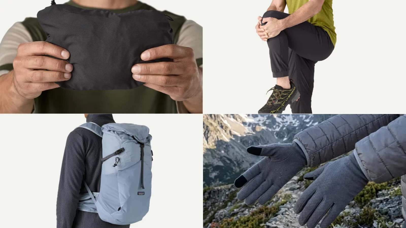 パタゴニアのアウトレットで選ぶ、グリーンシーズンの日帰り登山おすすめ装備4選