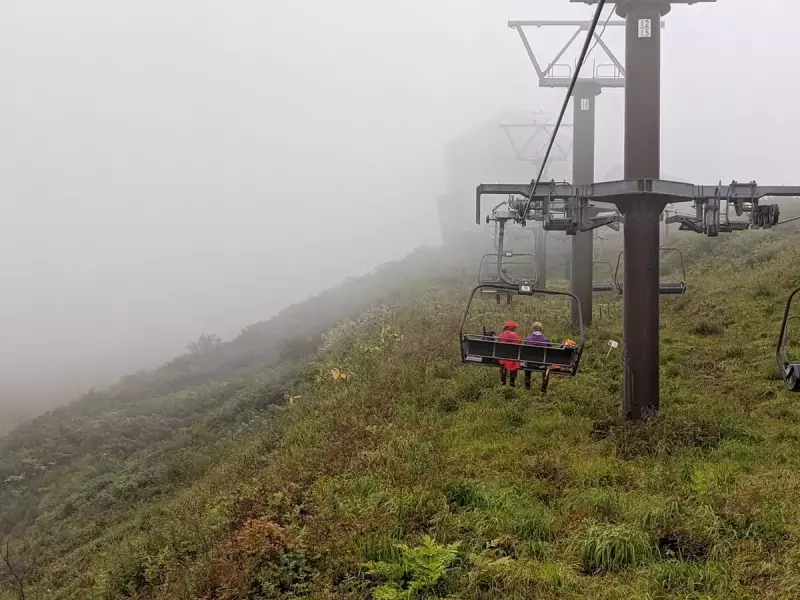 唐松岳の登山が人気の理由 ゴンドラ
