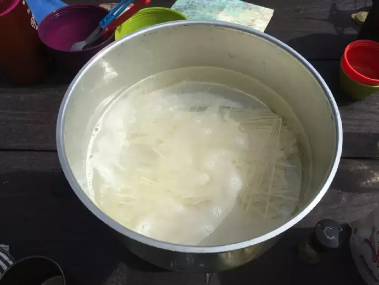 秋10月 湯阪路ハイキング『TSAMPA NOODLE』