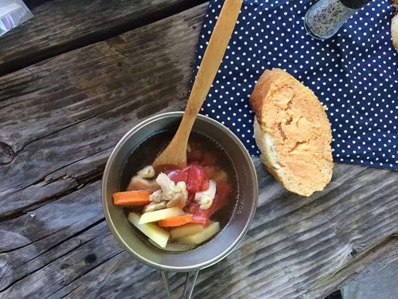 尾瀬『ポトフ風スープ』