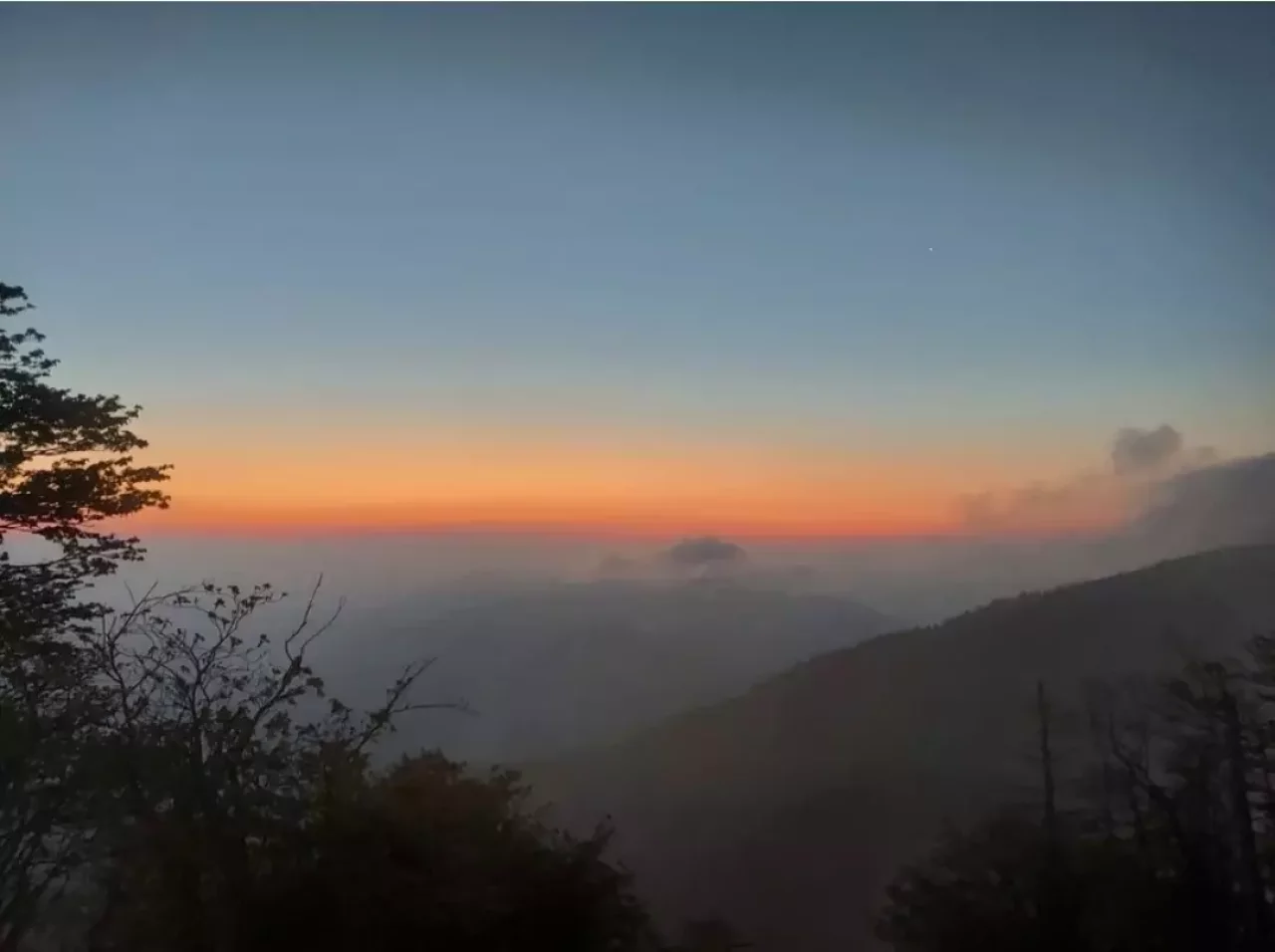 剣山登山 御来光