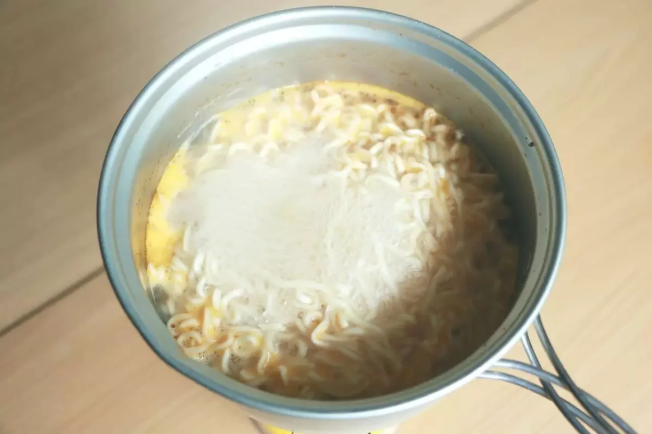 山ごはん「台湾風ラーメン」の作り方