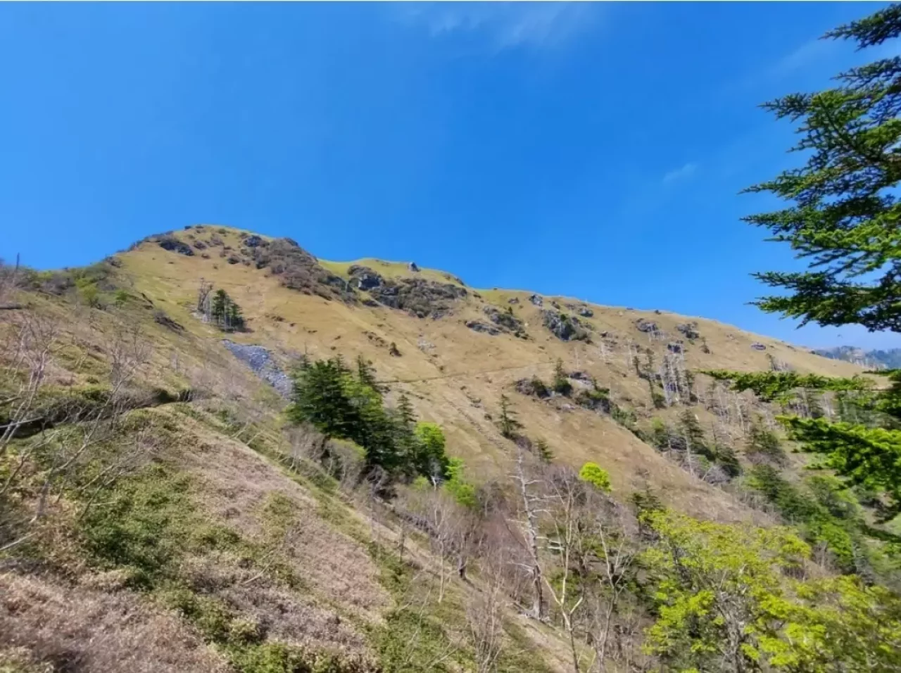 剣山登山 次郎岌