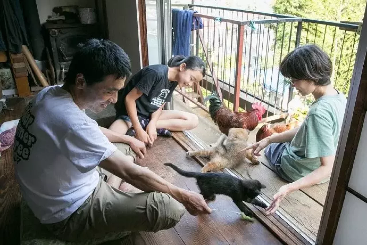 服部文祥の家族